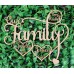 OUR FAMILY WALL PLAQUE - FAM015