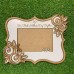 CUSTOM FLORAL MOTHERS DAY PHOTO FRAME - F012
