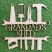 CUSTOM SHED SIGN WITH TOOLS - M766