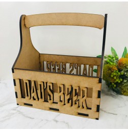 PERSONALISED BOTTLE CADDY - M751