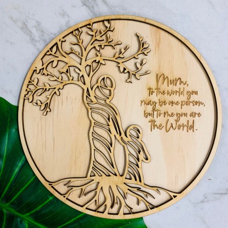 MOTHER TREE WALL PLAQUE - MD024