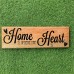 CUSTOMISED 60CM LONG LASER ENGRAVED TIMBER SIGN - TS012