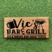 DAD'S BAR & GRILL LASER ENGRAVED TIMBER SIGN - TS014