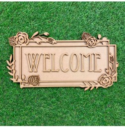 WELCOME 2D WALL PLAQUE 2 - WA079