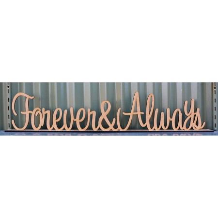 FOREVER & ALWAYS NAME STAND - M631