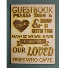 GUESTBOOK SIGN  - GB021