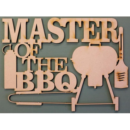 MASTER OF THE BBQ WITH SCRAPER - M464