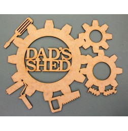 DAD'S SHED (GEARS)- M458