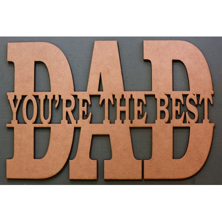 YOU'RE THE BEST DAD MONOGRAM - M478
